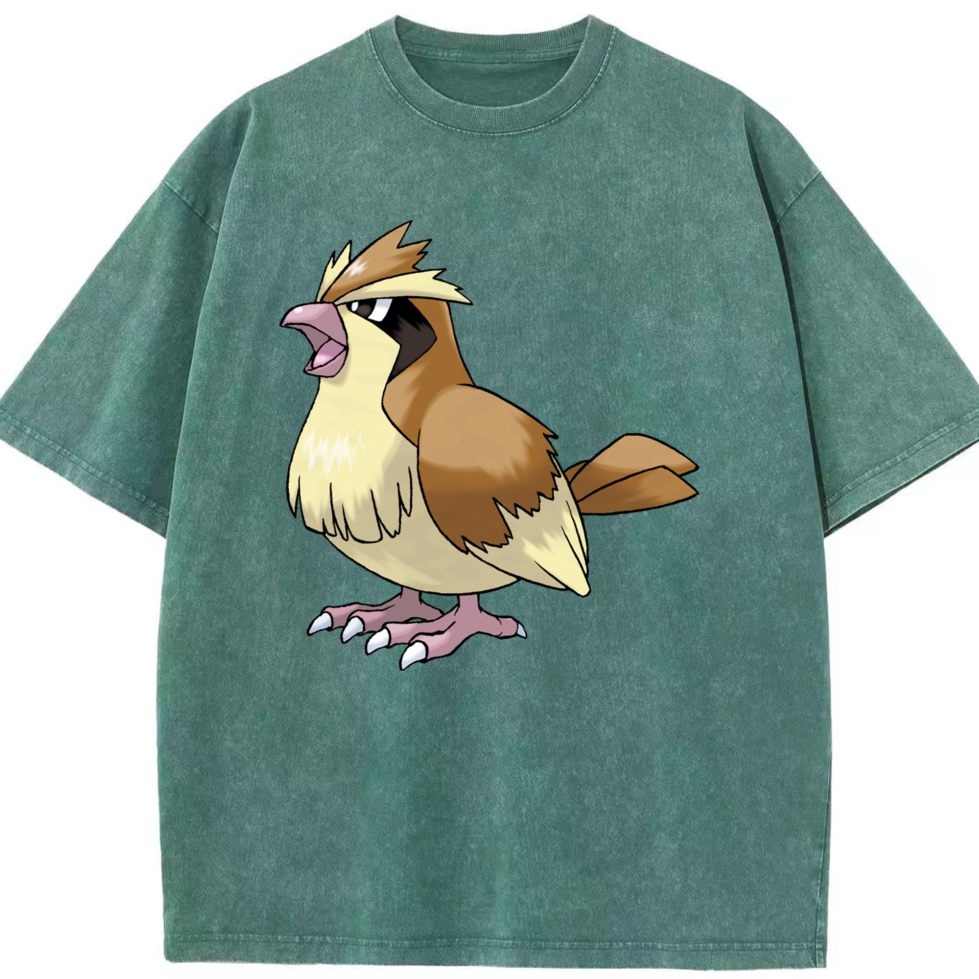 （画像用） ポケットモンスター Pokémon 綿100% ヴィンテージ風 半袖Tシャツ（フロントプリント）